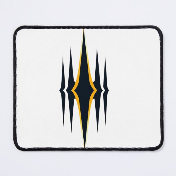 Item preview, Minimalist Black Geometric Symbol with Vertical Spikes & Voids | Modern Abstract Design designed and sold by IINSPIRA.