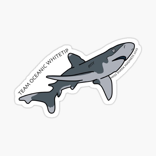 Vista previa del artículo con la obra «Equipo Oceanic Whitetip: MISS Shark Madness 2025», diseñado y vendido por MISSElasmo.