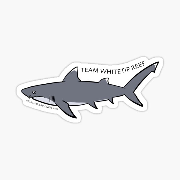 Item preview, Team Whitetip Reef: MISS Shark Madness 2025 designed and sold by MISSElasmo.