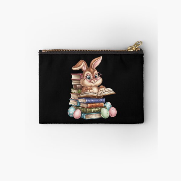 Item preview, Easter Cute Reading Bunny Glasses Books Bookworm Reader Book designed and sold by diyoor.
