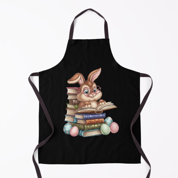 Item preview, Easter Cute Reading Bunny Glasses Books Bookworm Reader Book designed and sold by diyoor.