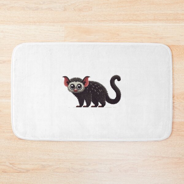 Item preview, Stylized Aye-Aye Lemur with Big Eyes and Fluffy Fur designed and sold by cave-canvas.
