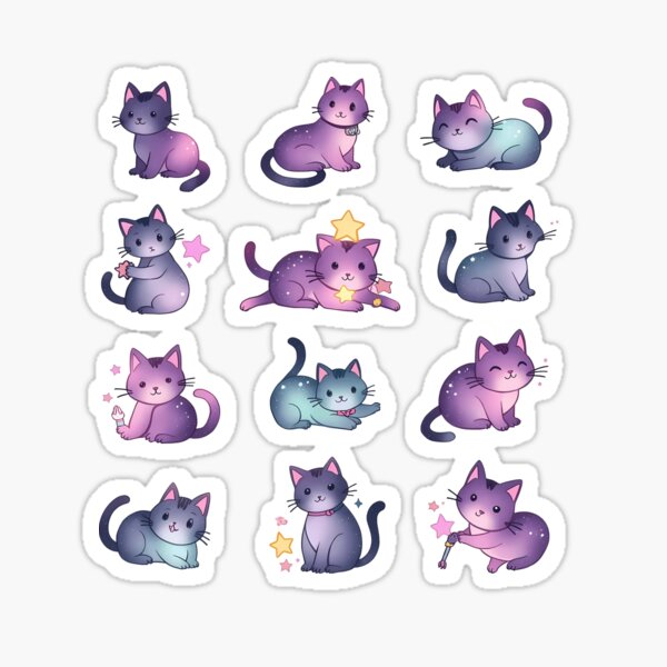 Item preview, Funny Space Cats  designed and sold by YoriTeeShop.