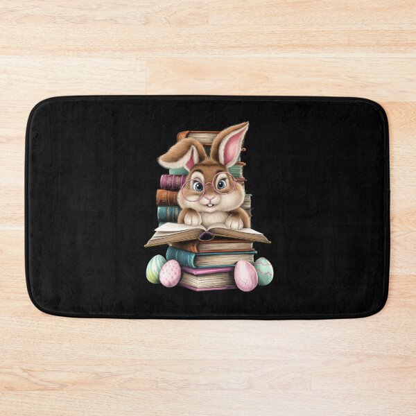 Item preview, Easter Cute Reading Bunny Glasses Books Bookworm Reader Book  designed and sold by diyoor.