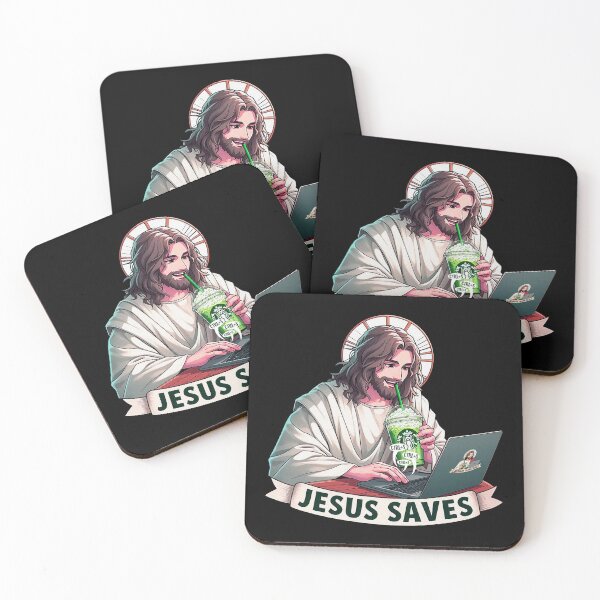 Item preview, Jesus Saves designed and sold by plushism.
