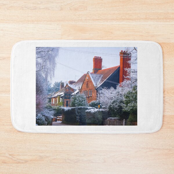Item preview, Rams Head Inn in Grappenhall Village, South Warrington, Cheshire in winter designed and sold by Local gifts from HotpixUK .