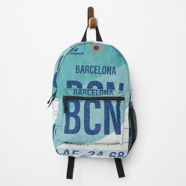Item preview, Vintage Air France tag to Barcelona designed and sold by LostTravelersLab.