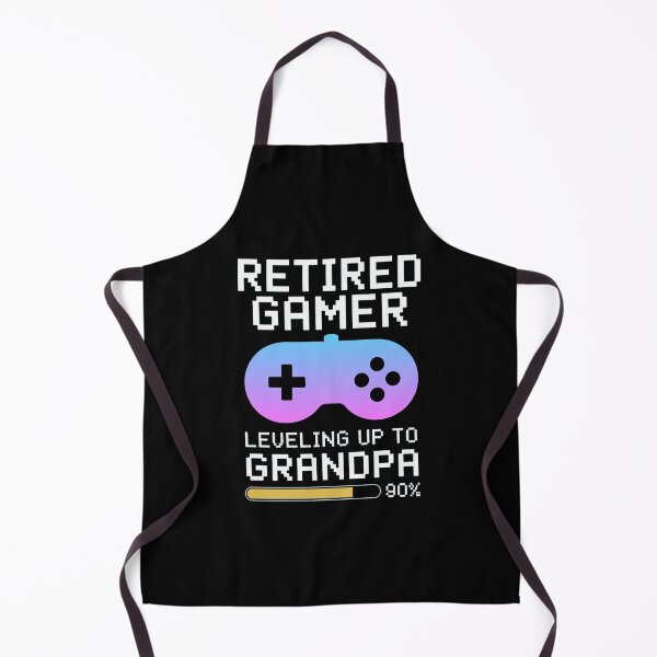 Item preview, Retired Gamer Dad - Leveling Up to Grandpa Retro Gaming designed and sold by BunBuntheDog-.