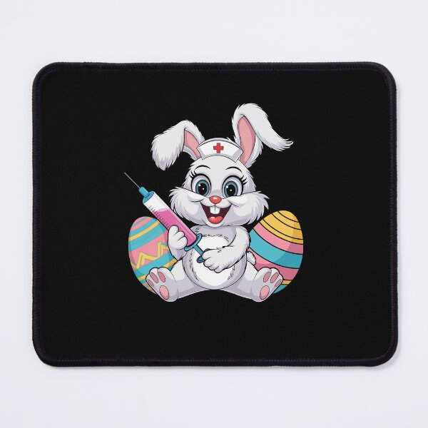 Item preview, Easter Nurse Bunny RN ICU ER NICU Nurse Squad Nursing Women  designed and sold by diyoor.