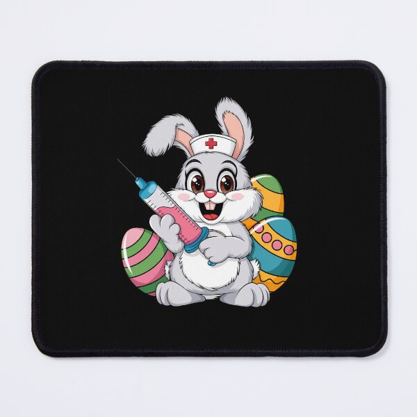 Item preview, Easter Nurse Bunny RN ICU ER NICU Nurse Squad Nursing Women designed and sold by diyoor.