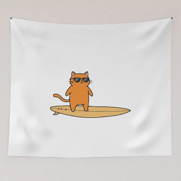 Item preview, Surfer Cat designed and sold by CamiloHiPa.