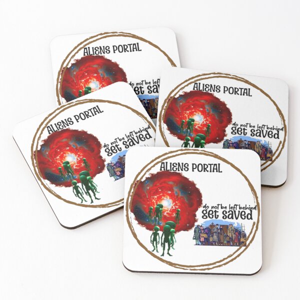 Item preview, Aliens Portal Get Saved Do Not Be Left Behind designed and sold by DivineHaven.