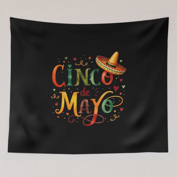 Item preview, Cinco de Mayo Fiesta Colorful Mexican Celebration designed and sold by Alex Songs.