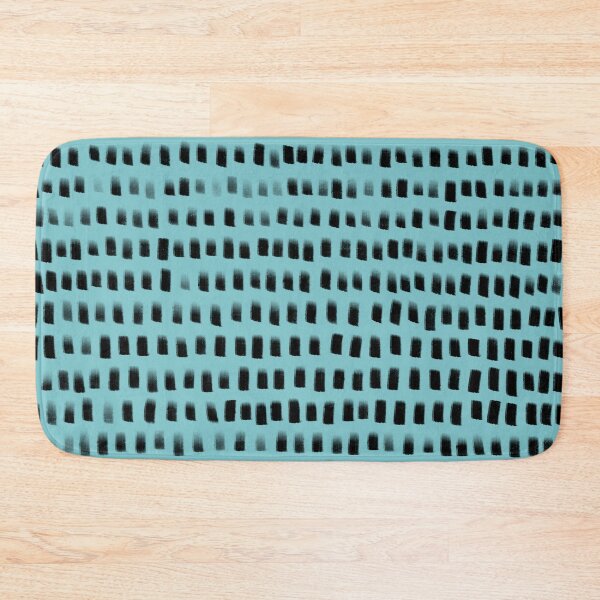 Item preview, Rows & Rows Pattern on turquoise background designed and sold by MKTplaceDesign.