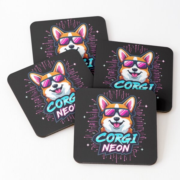 Item preview, Corgi Neon designed and sold by zoughlal.