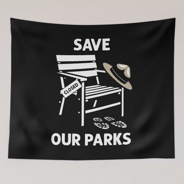 Item preview, Save Our National Parks Resist Closures Protect Public Lands designed and sold by Designer-Girl.