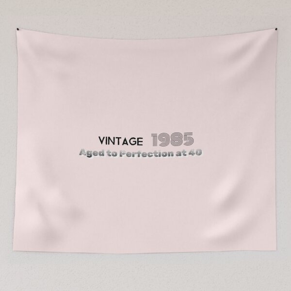 Item preview, Vintage 1985-Aged to Perfection at 40 designed and sold by EveCharmDesigns.