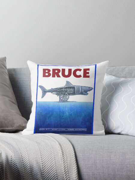 Artikel-Vorschau von Der weiße Hai: Bruce der Hai, designt und verkauft von utleyart.