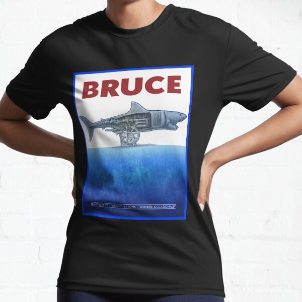 Artikel-Vorschau von Der weiße Hai: Bruce der Hai, designt und verkauft von utleyart.