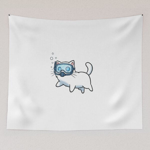 Item preview, Diver Cat designed and sold by CamiloHiPa.