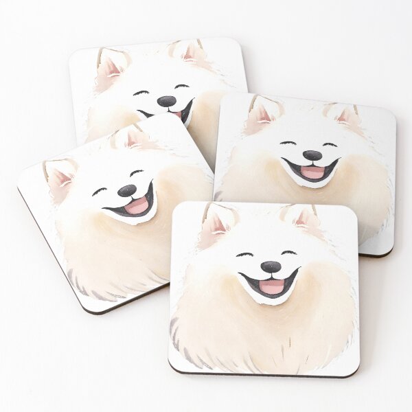 Item preview, Watercolour Samoyed Dog designed and sold by TheresaNicole.