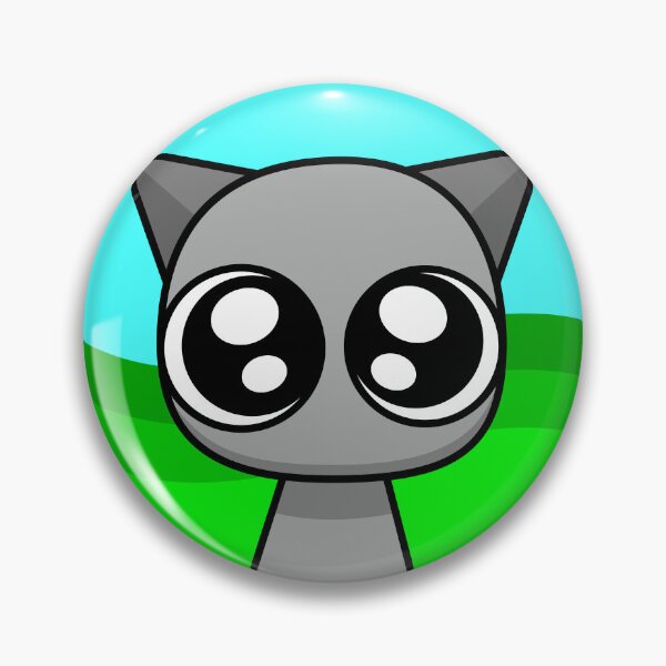 Item preview, Sprunkies Gray Cute Character designed and sold by Gamify Store.