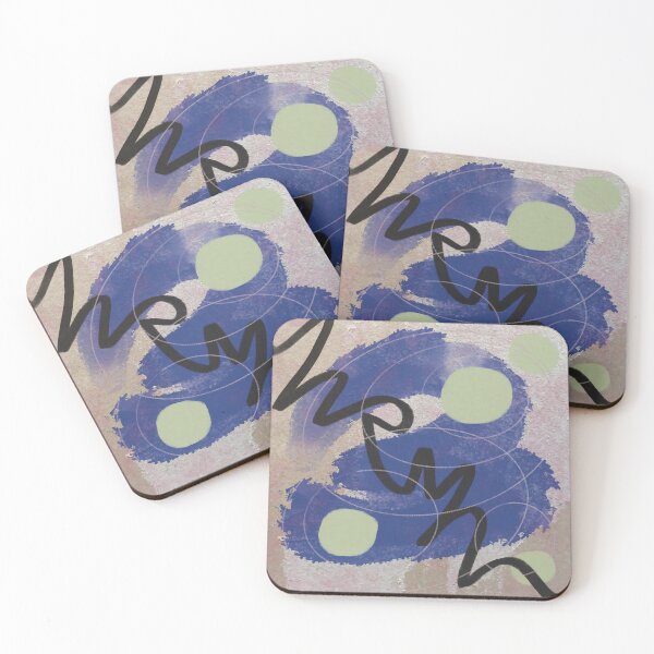 Item preview, Abstract Minimalistic Painting "Here I Am " designed and sold by AbstracticalCat.