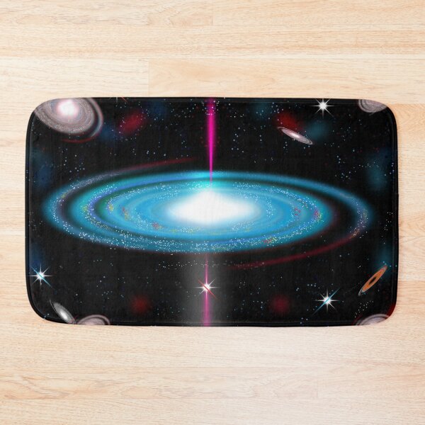 Item preview, Galaxy with quasar designed and sold by Red bubble Artist.