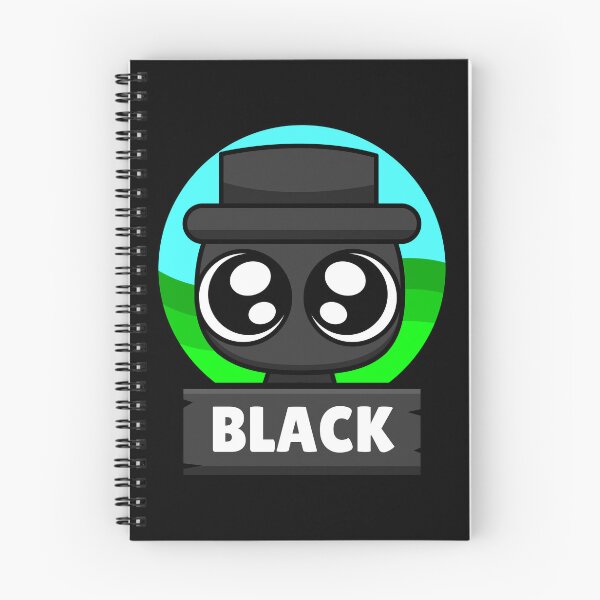 Item preview, Sprunkies Black Cute Character designed and sold by Kubala Designs.