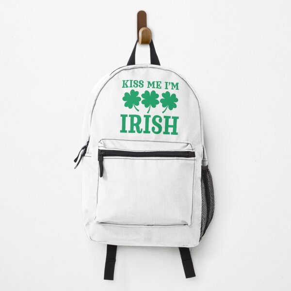 Item preview, Kiss Me I’m Irish St Patrick’s Day Fun Irish Humor Quote designed and sold by HalloweenGift.