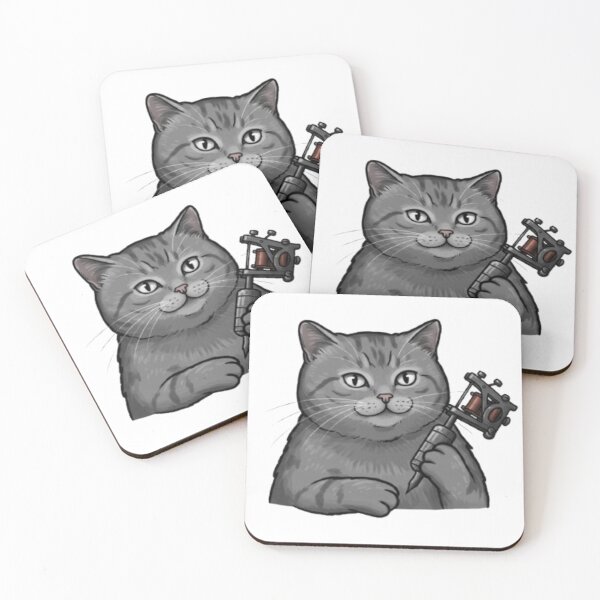 Item preview, Tattoo Artist Cat designed and sold by CamiloHiPa.