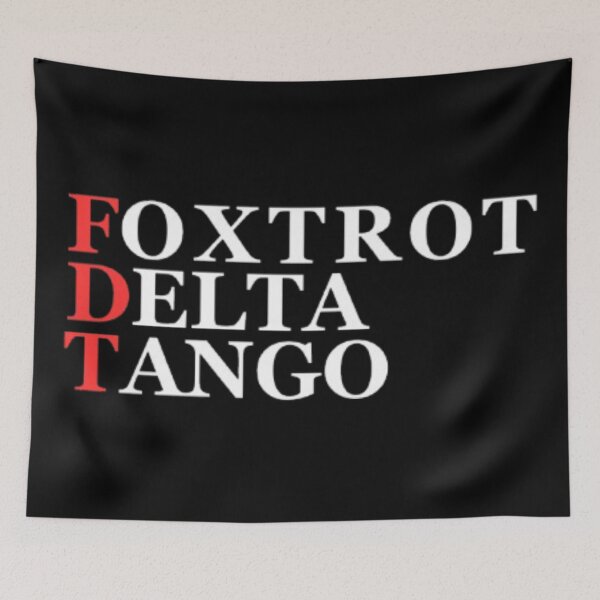 Item preview, FOXTROT DELTA TANGO designed and sold by closettycoot.