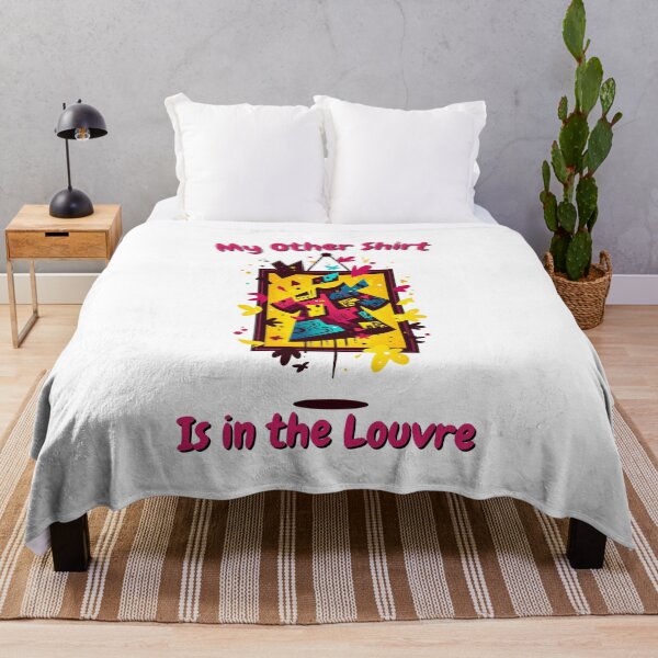Item preview, My Other Shirt Is in the Louvre – Funny Art Statement designed and sold by SADStyleDesigns.