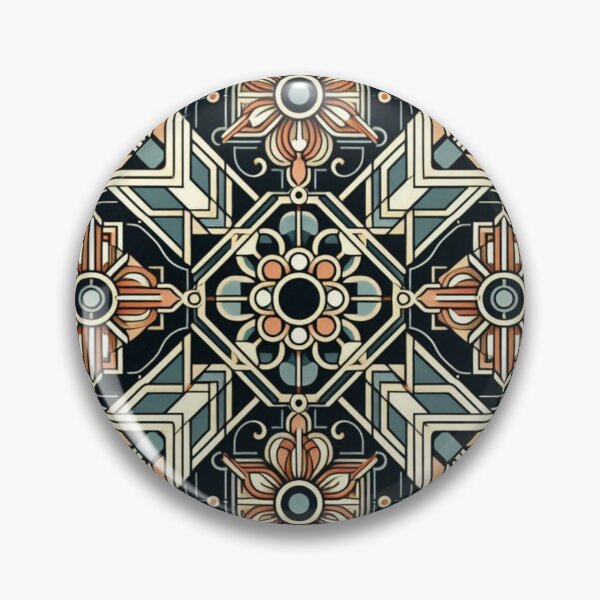 Item preview, Colorful geometric decorative pattern  designed and sold by Dogandesighn.