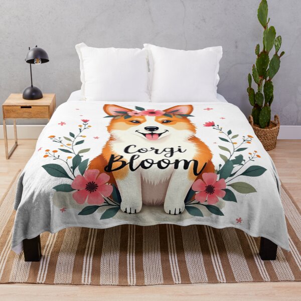 Artikelvorschau, Corgi-Blüte entworfen und verkauft von zoughlal.