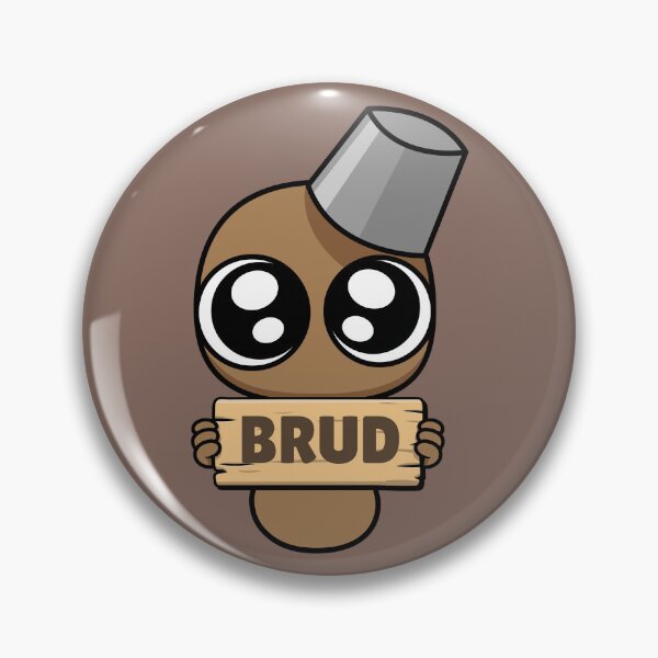 Item preview, Sprunkies Brud Brown Cute Character designed and sold by Kubala Designs.