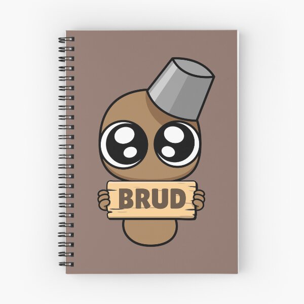 Item preview, Sprunkies Brud Brown Cute Character designed and sold by Kubala Designs.