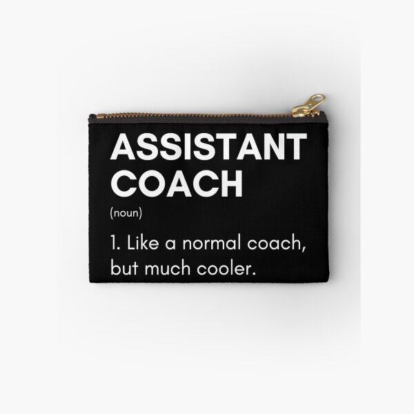 Item preview, Assistant Coach Like A Normal Coach But Much Cooler Funny Sport designed and sold by CuteLovelyDesigns.