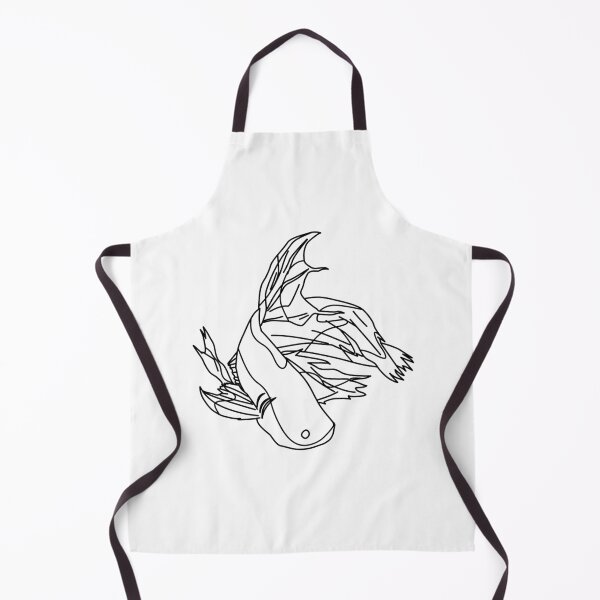 Item preview, Betta Fish Line Art, Black designed and sold by A Voice With Vision.