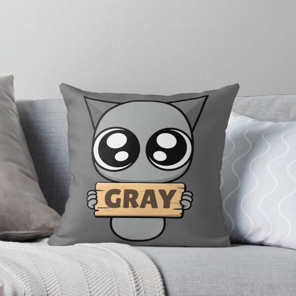 Item preview, Sprunkies Gray Cute Character designed and sold by Kubala Designs.