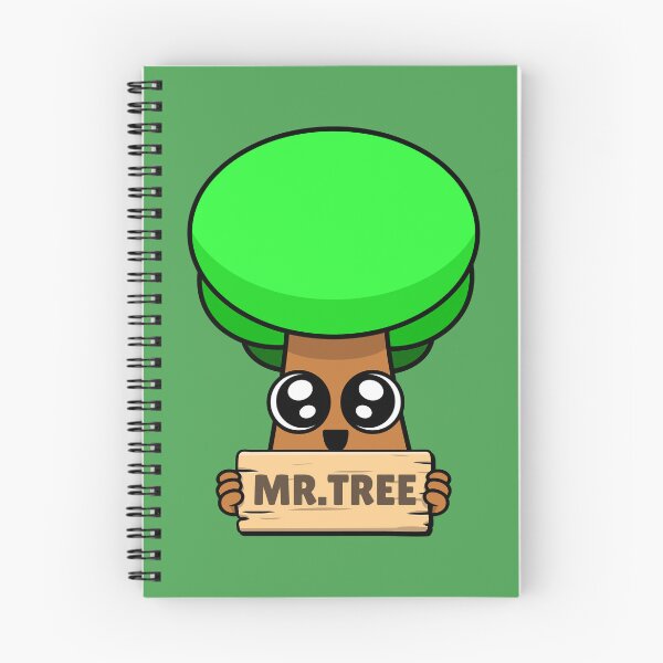 Item preview, Sprunkies Mr.Tree Cute Character designed and sold by Kubala Designs.
