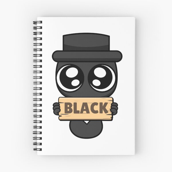 Item preview, Sprunkies Black Cute Character designed and sold by Kubala Designs.