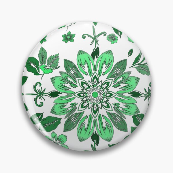 Item preview, Green Floral Pattern designed and sold by adlkh.