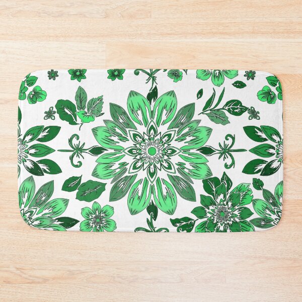 Item preview, Green Floral Pattern designed and sold by adlkh.