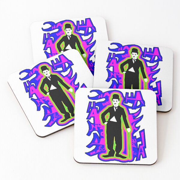 Item preview, Charlie Chaplin in psychodelic style designed and sold by UdertakerSHOP.