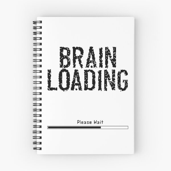 Item preview, Brain Loading – Funny Low Energy designed and sold by Monochromaniaus.