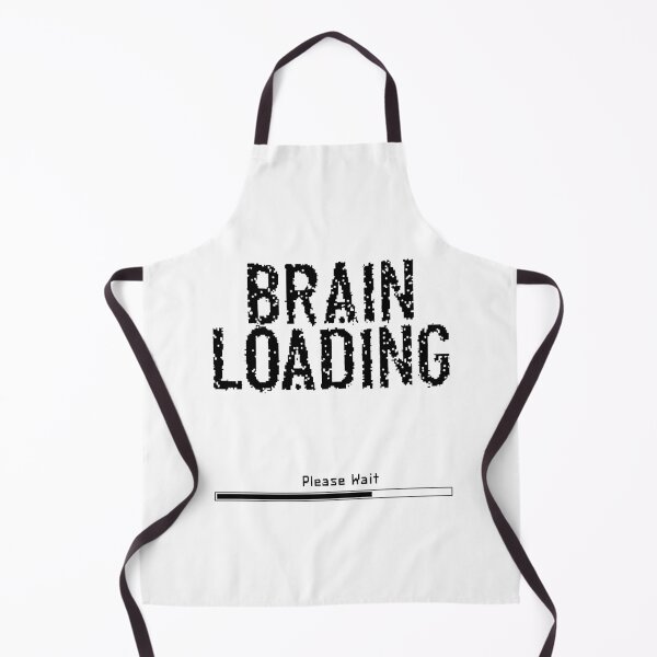 Item preview, Brain Loading – Funny Low Energy designed and sold by Monochromaniaus.