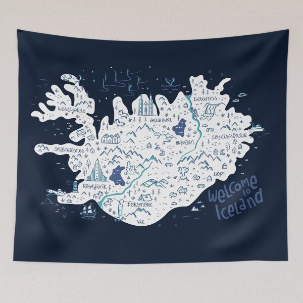 Item preview, Welcome to Iceland! designed and sold by talva_&_pen.
