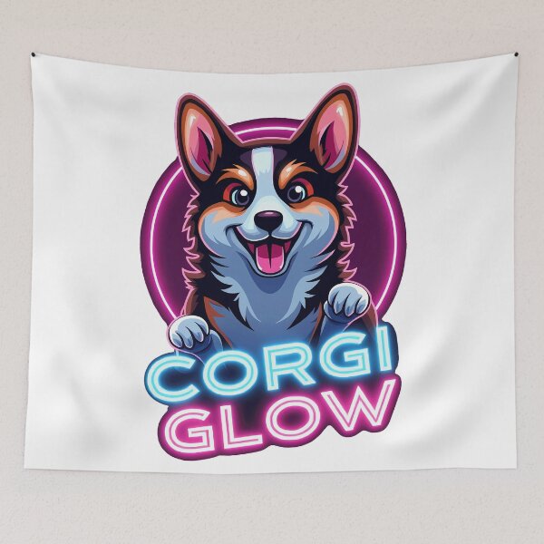 Item preview, Corgi Glow designed and sold by zoughlal.