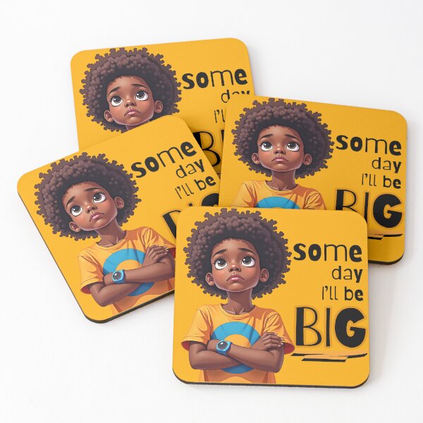 Item preview, Dream Big – Inspirational Afro Kid Art designed and sold by QPTheeArtist.